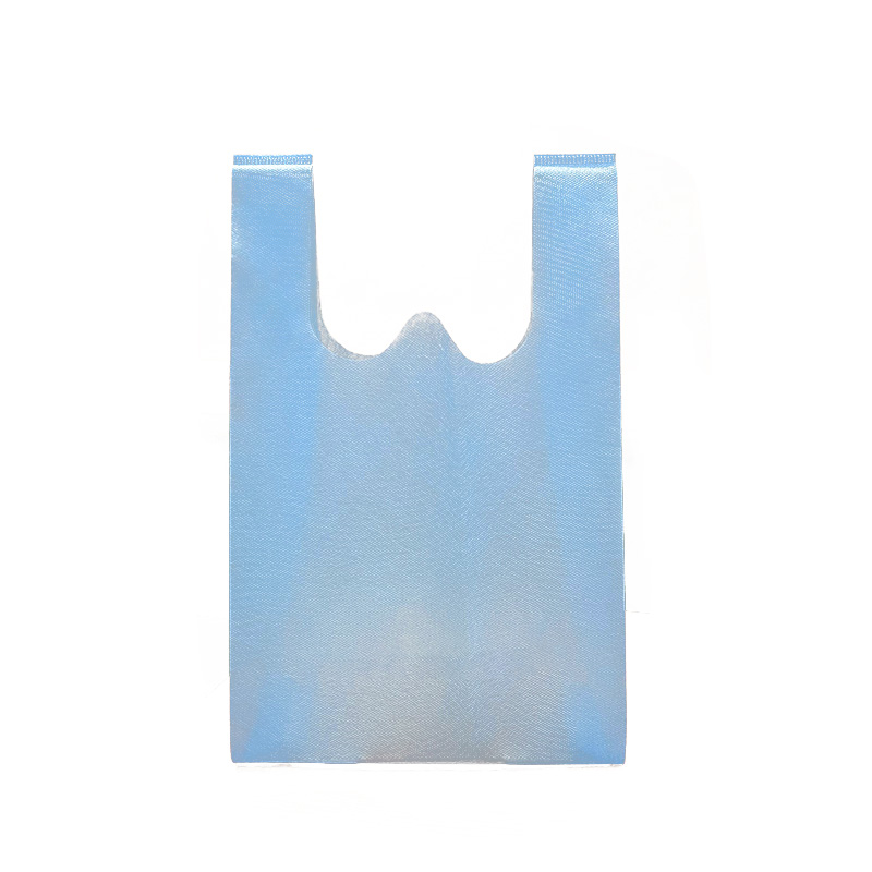 Non-Woven Vest Bag Supermarket Shopping Bag Custom Hand Bag Packing Bag Environmentally Friendly Bag Hand Bag Environmentally Friendly Bag