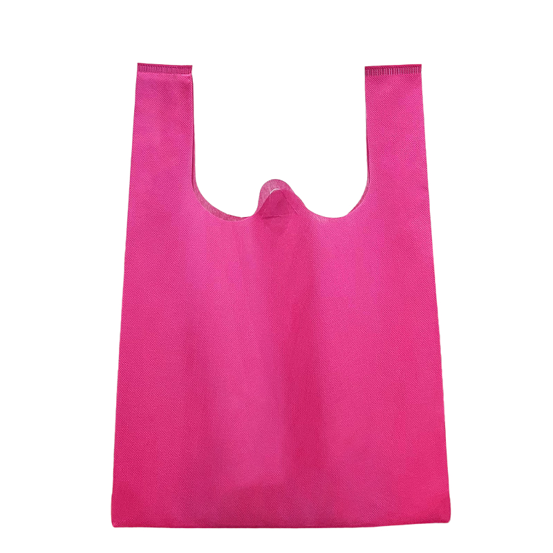 Non-Woven Vest Bag Supermarket Shopping Bag Custom Hand Bag Packing Bag Environmentally Friendly Bag Hand Bag Environmentally Friendly Bag